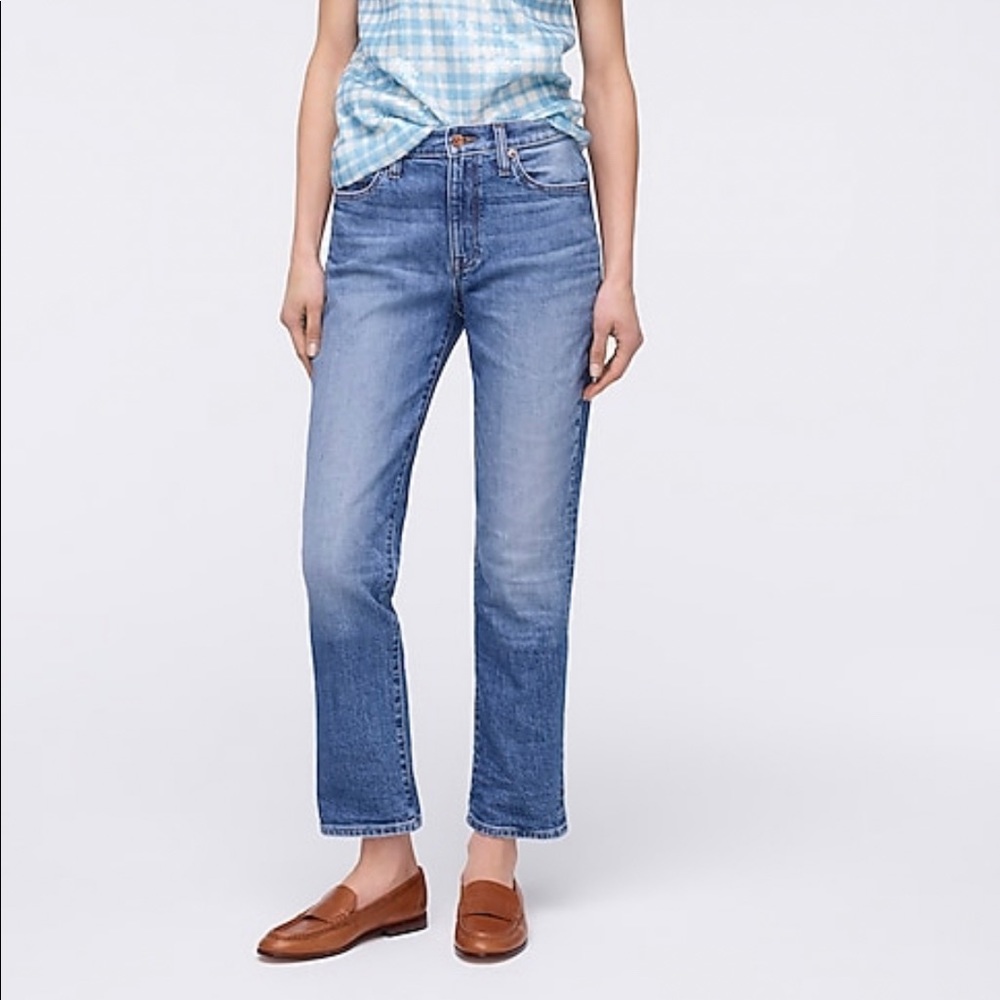 J.Crew Hi-Rise Straight Boyfriend Jeans SZ 26